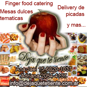 Deja Que te tiente  - Catering - Gastronomia - Bonzi Web - Aldo Bonzi