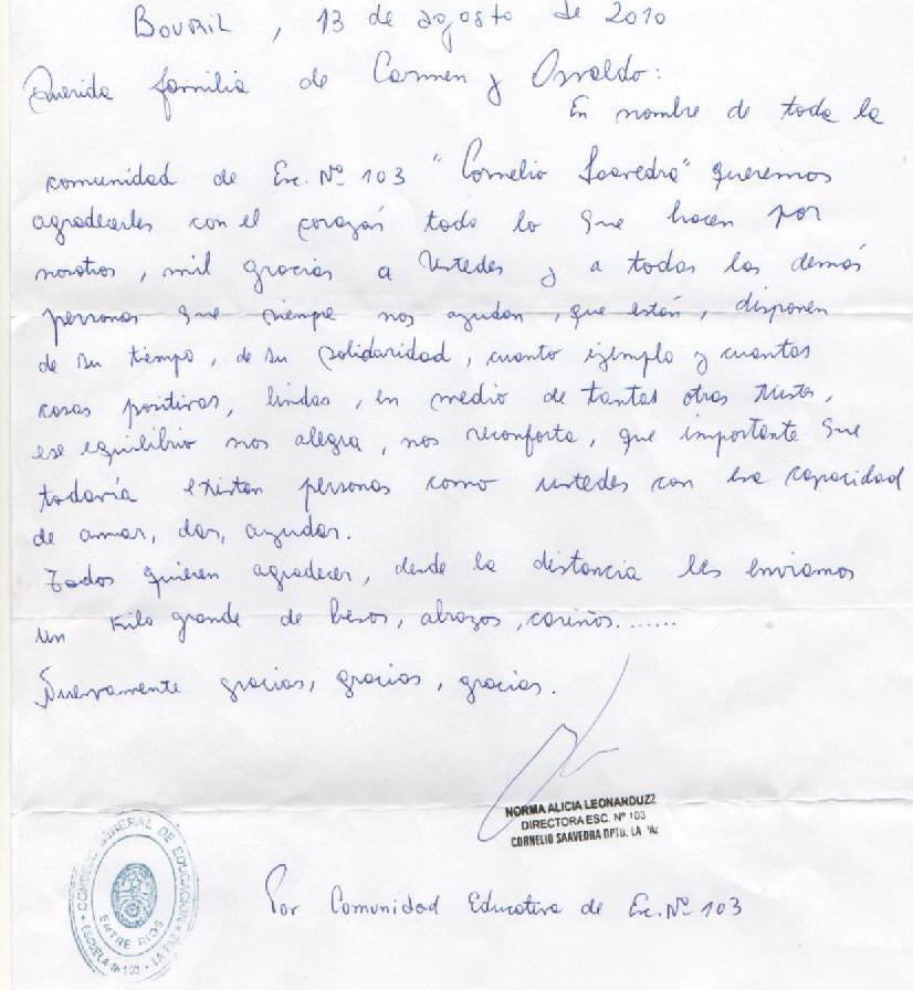 Con un Clic verás ampliada la carta