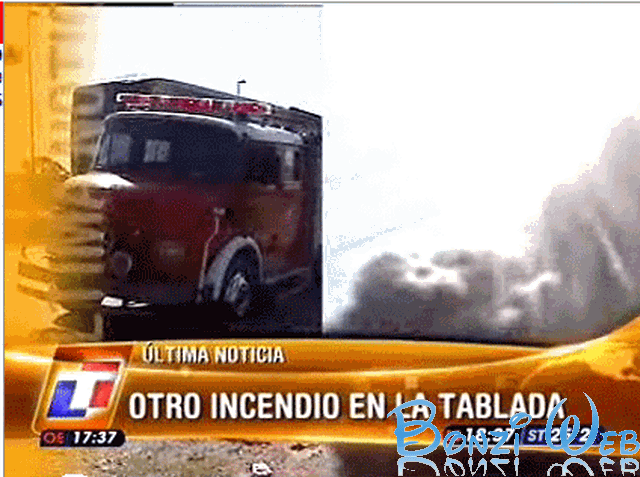 Incendio en Proximidad de Aldo Bonzi - Predio Auchan