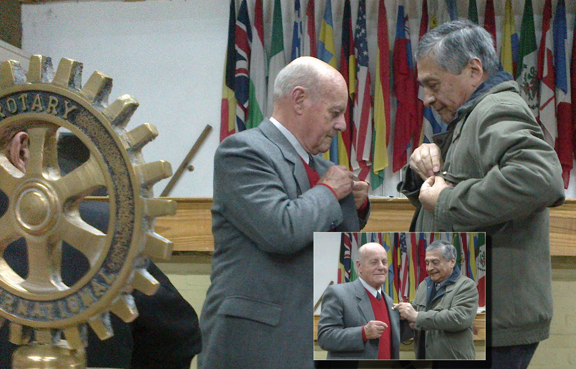 Cambio de autoridades | Secretarios, Rotary Club Aldo Bonzi -- Clic agranda la imagen